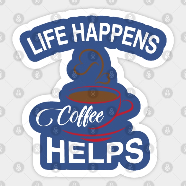 Life Happens Sticker by HECNordic